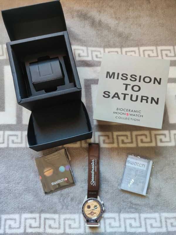 Omega Swatch Mission to Saturn SO33T100 Online