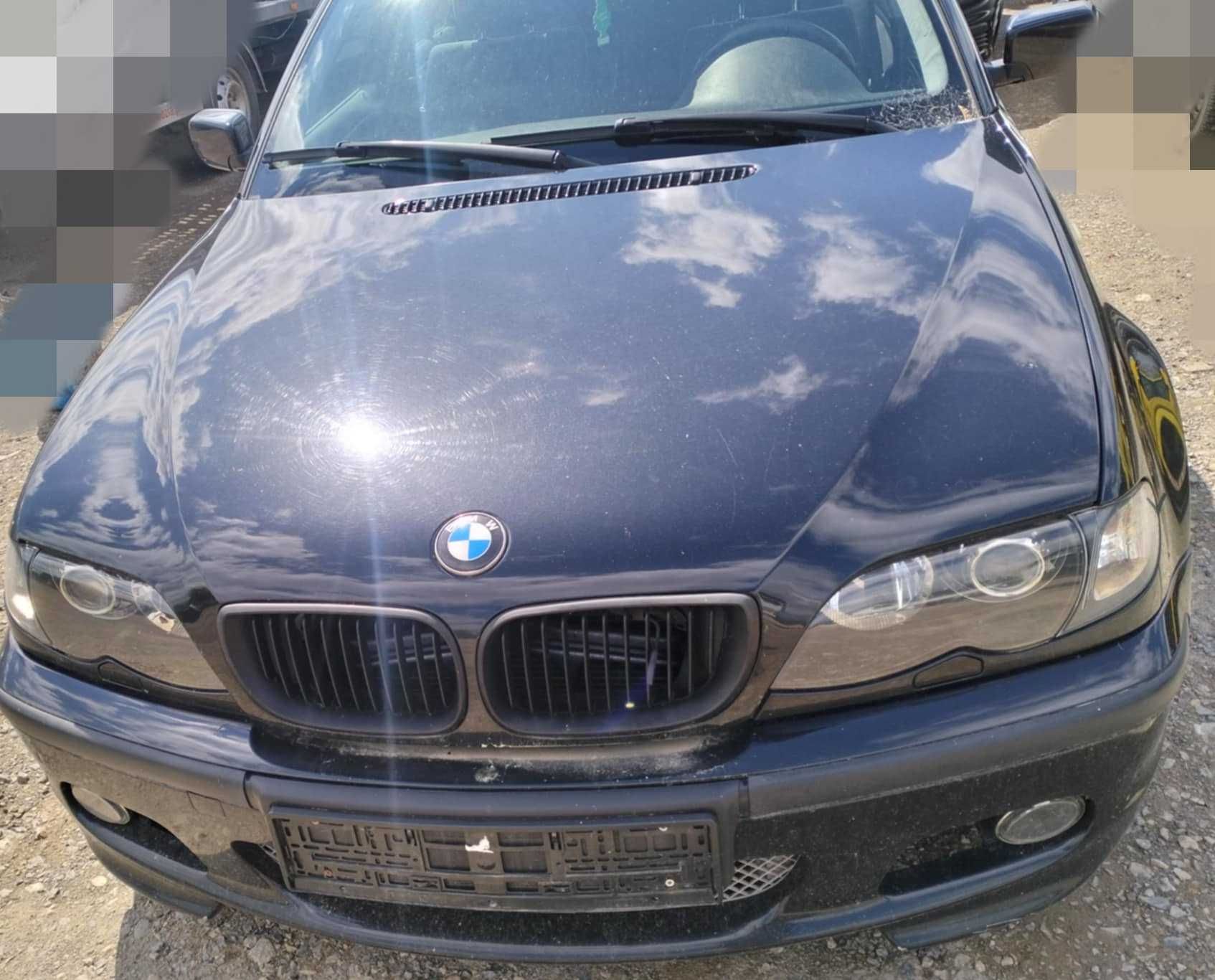 maska zderzak lampa klapa błotnik zawieszenie BMW E46 FL / PRZED B/D