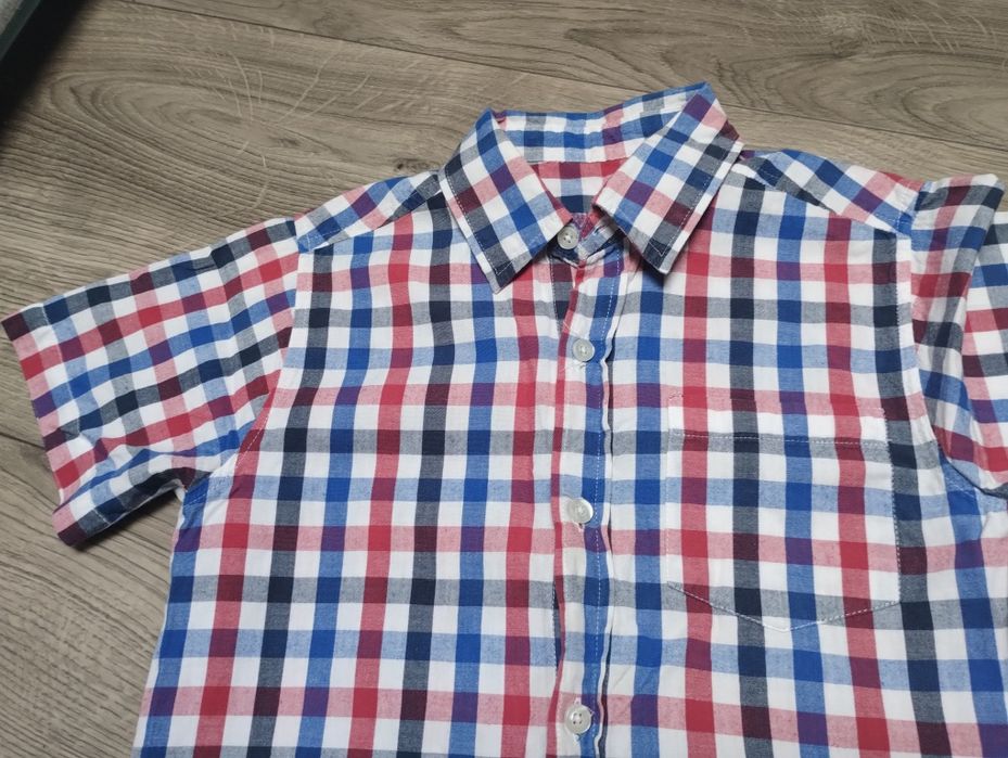 Elegancka koszula i t-shirt rozm 134