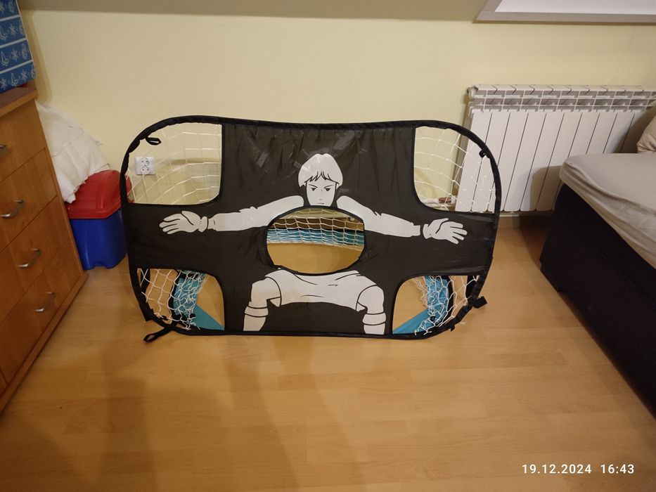 Nowa bramka piłkarska do treningu