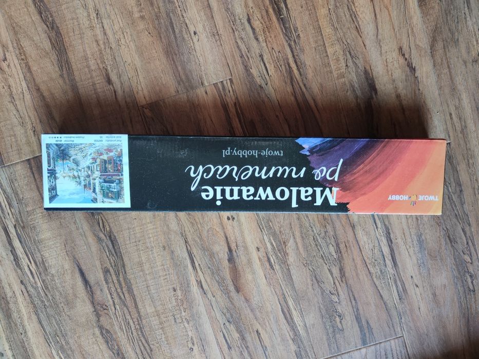 Malowanie po numerach, zestaw nowy