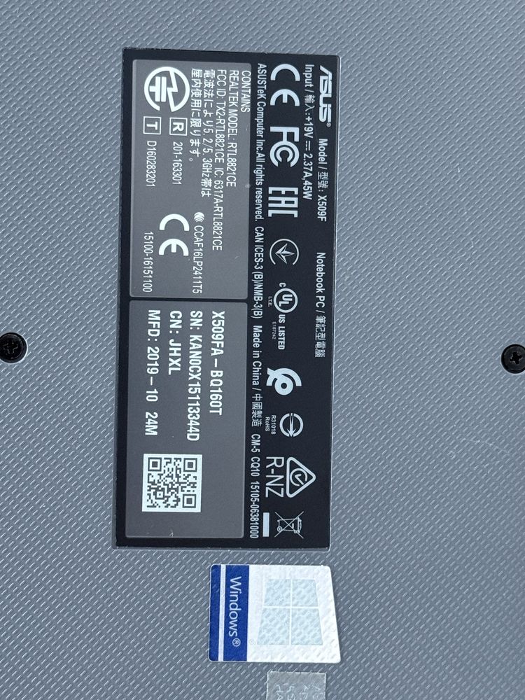 Laptop ASUS X515JF-EJ039T notebook/laptop IntelCore i5