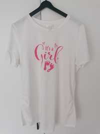 T-shirt, bluzka ciazowa H&M roz. M