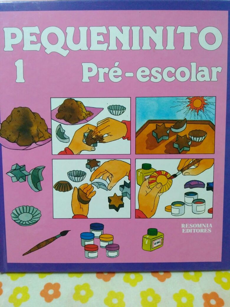 Livros trabalhos manuais Pequenito