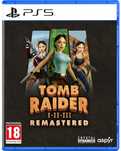 Tomb Raider lara croft I-II-III Remastered PlayStation 5 (PS5)