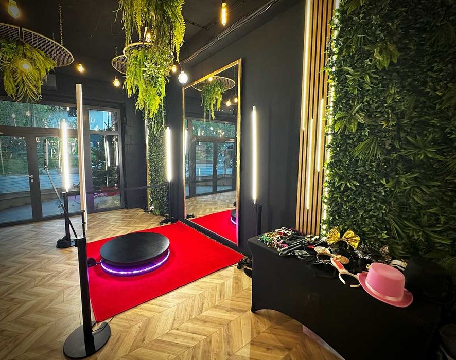 FOTOBUDKA RETRO FOTOBUDKA 360 PRO Fotobudka Drewniana Klasyczna JAKOŚĆ