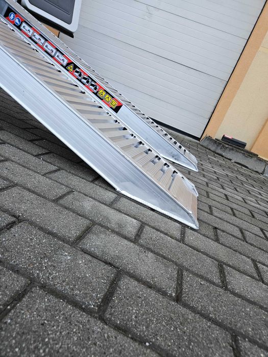 Najazdy aluminiowe od 1m-5m, do 25T - Dostawa, gwarancja, znak CE