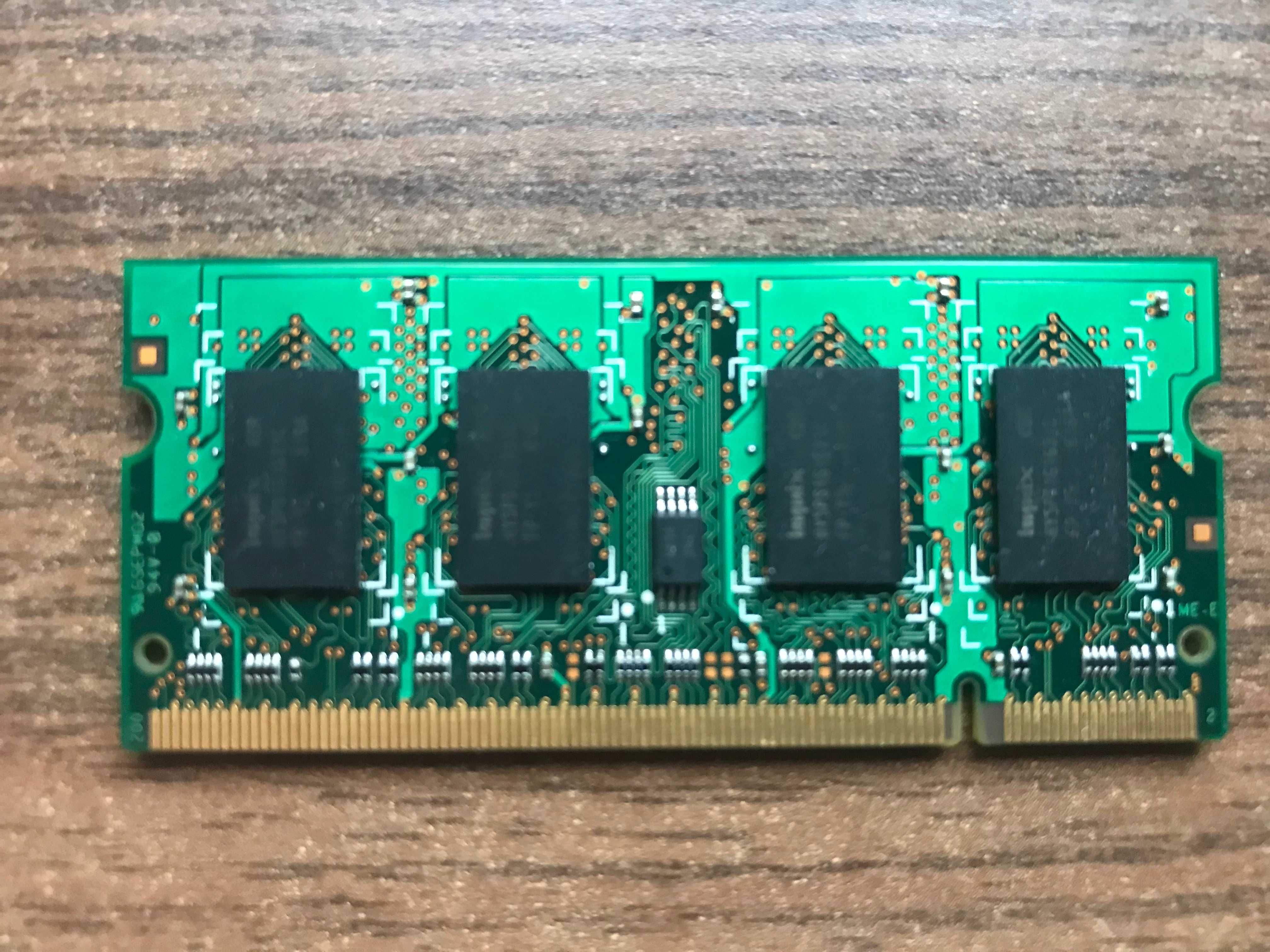 Оперативная память 1GB DDR2 SO DIMM RAM 2Rx16 PC2-5300S-555-12