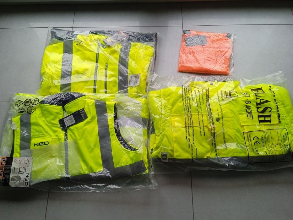 Odzież ochronna odblaskowa zimowa