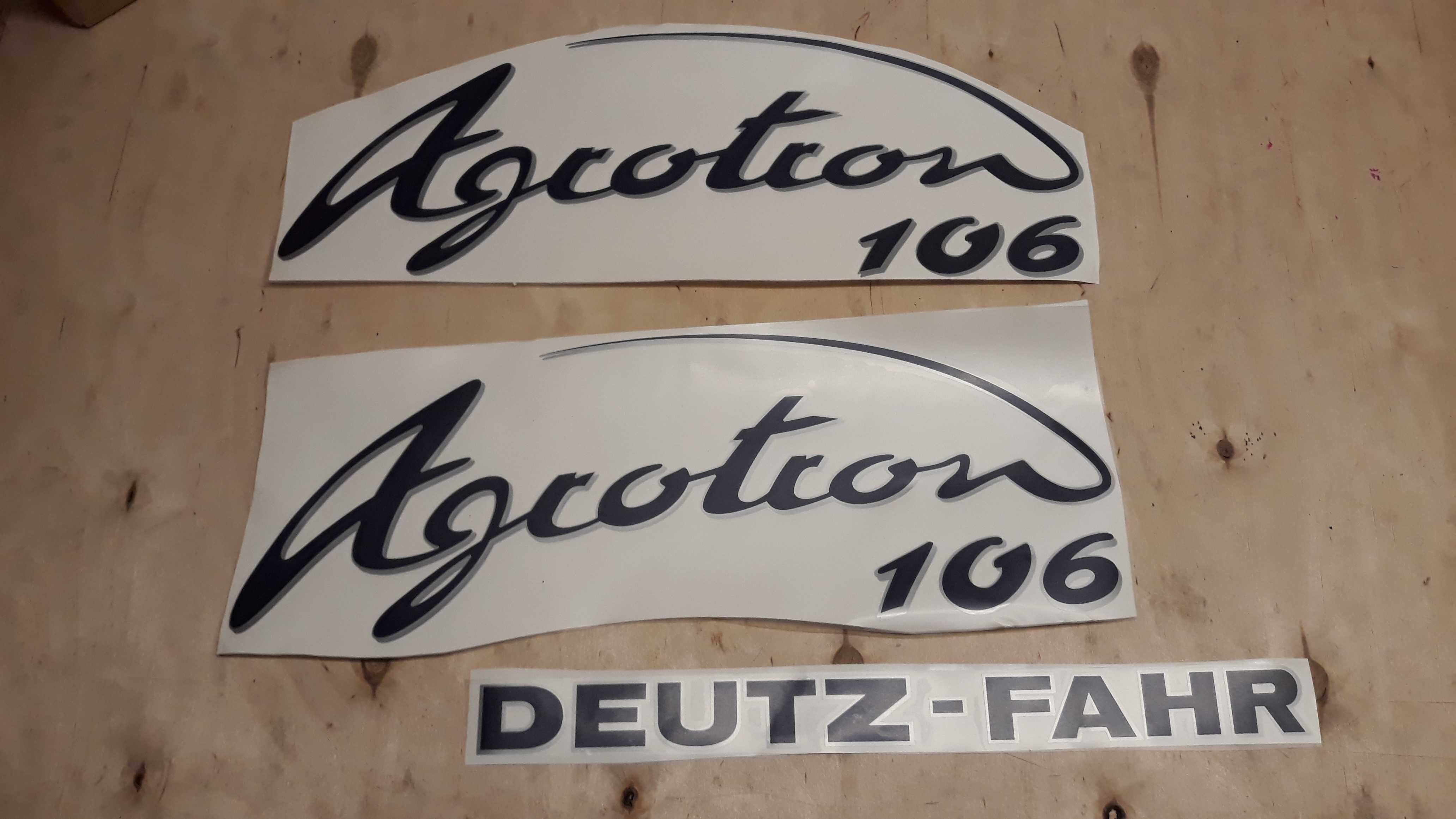 Naklejki Deutz Fahr Agrotron 265 df200df 105, df 150 df 135 df M410