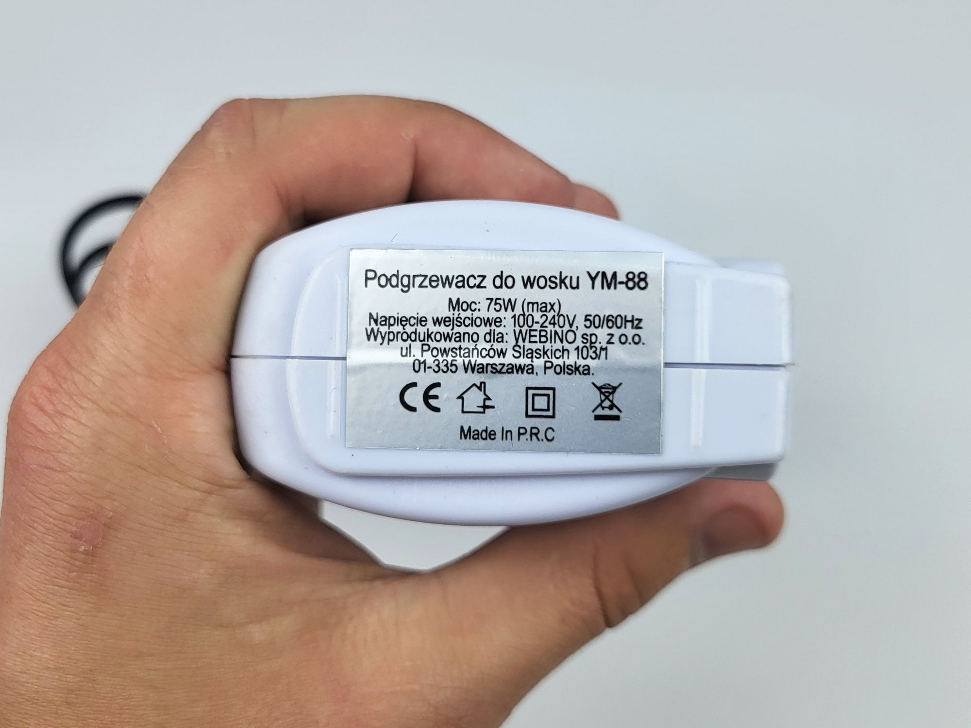 Podgrzewacz do wosku YM-88 75W