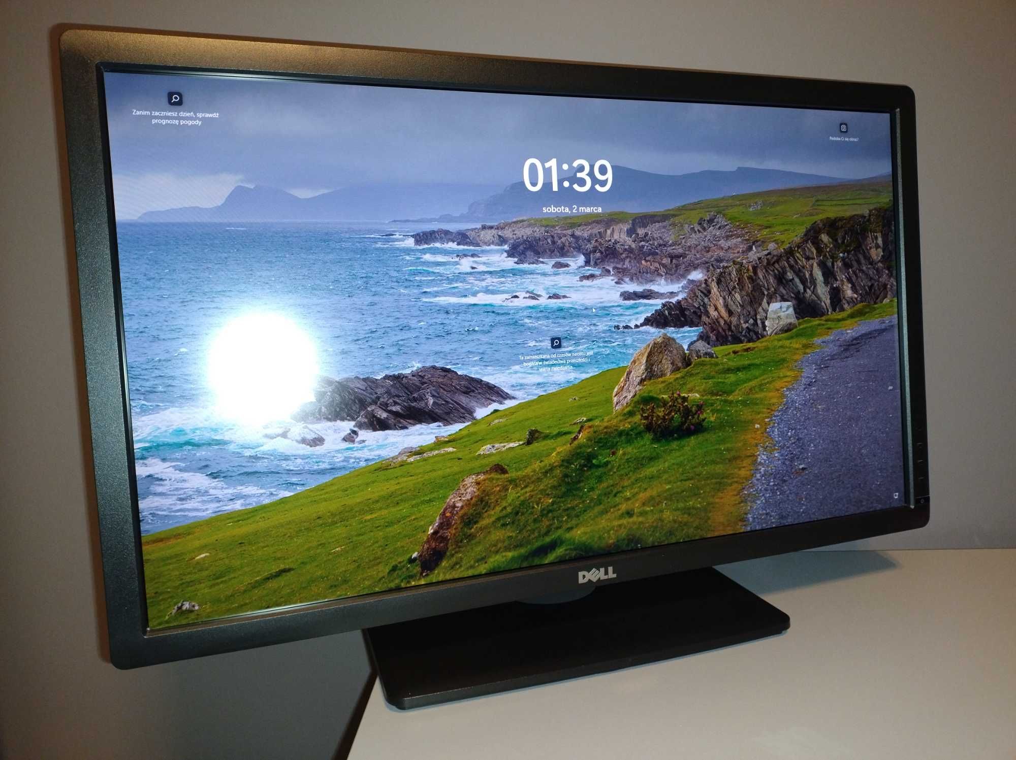 Monitor Dell U2713HM 27” 2560 x 1440 IPS LED 2K HDMI DVI USB czarny