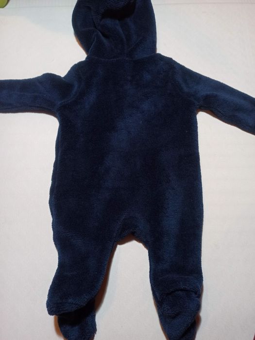 Pajacyk ocieplany polarowy 56 na suwak kombinezon