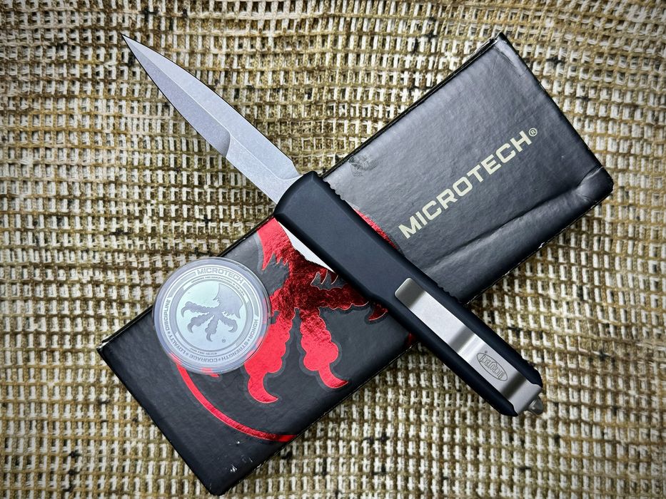 Нож Microtech Ultratech Bayonet Blade Show 2019 Silver Coin Limited