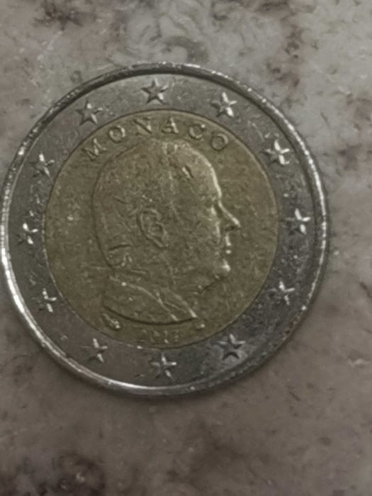 Moeda de euro do Mónaco