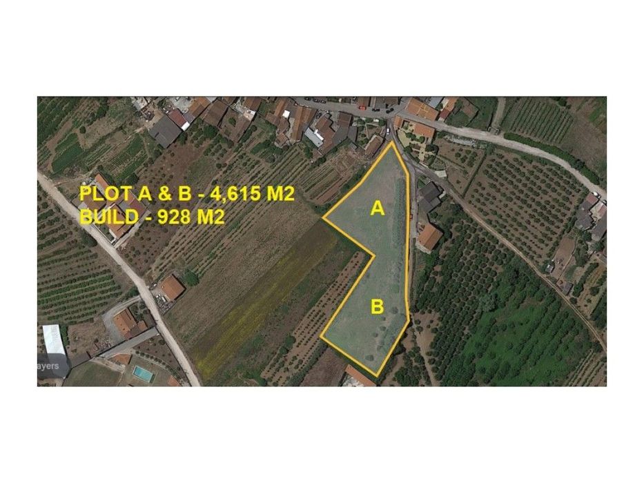 Dois Terrenos À Venda Em Baraçais - Vendidos Juntos Ou Separadamente!