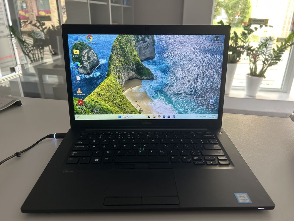 Laptop Poleasingowy DELL 7480 z i5-6300 2,4GHz/SSD 256GB/16GB DDR4/14"