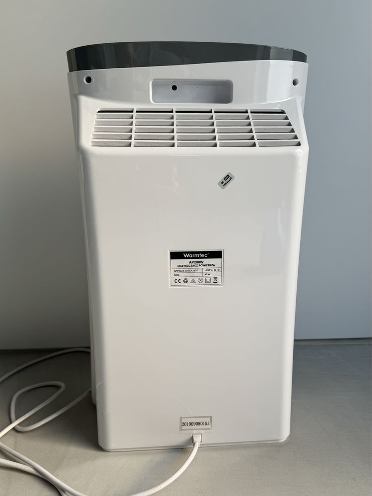Oczyszczacz powietrza Warmtec AP200W - Stan Bardzo Dobry, 100% sprawny