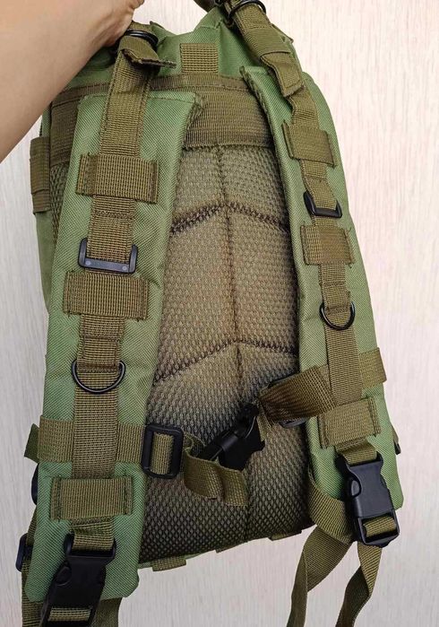 Олива рюкзак 25 л, військовий рюкзак з міцного нейлону