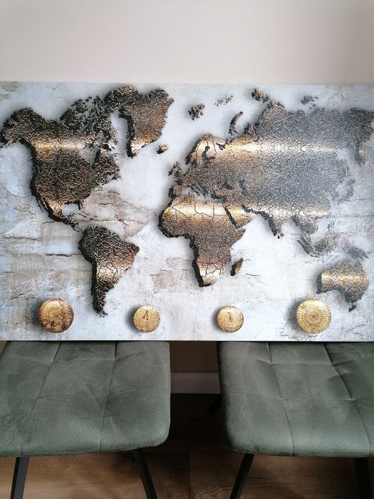 Sprzedam obraz mapa świata