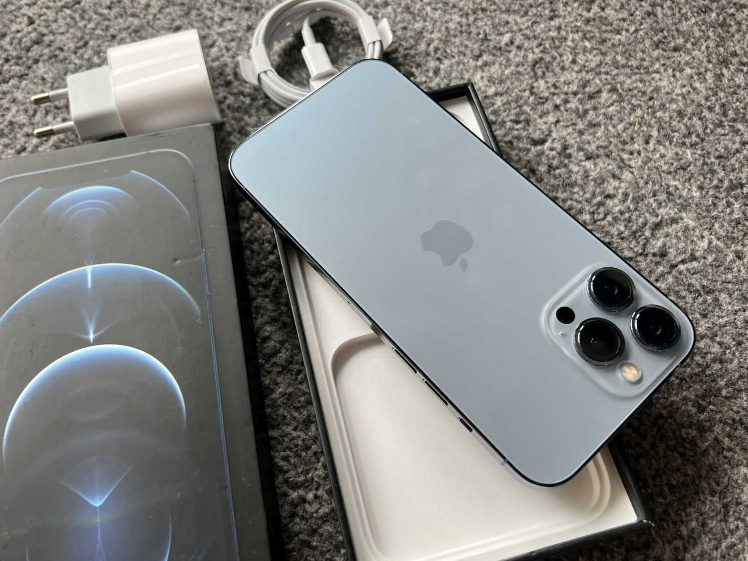 iPhone 13 Pro Max 512GB SIERRA BLUE Niebieski Bat 95% GWAR FV23%+SZKŁO
