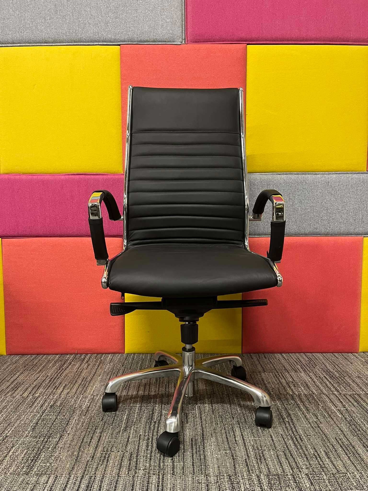 NOWY Fotel biurowy obrotowy HJH Office Parma 20 skórzany okazja!