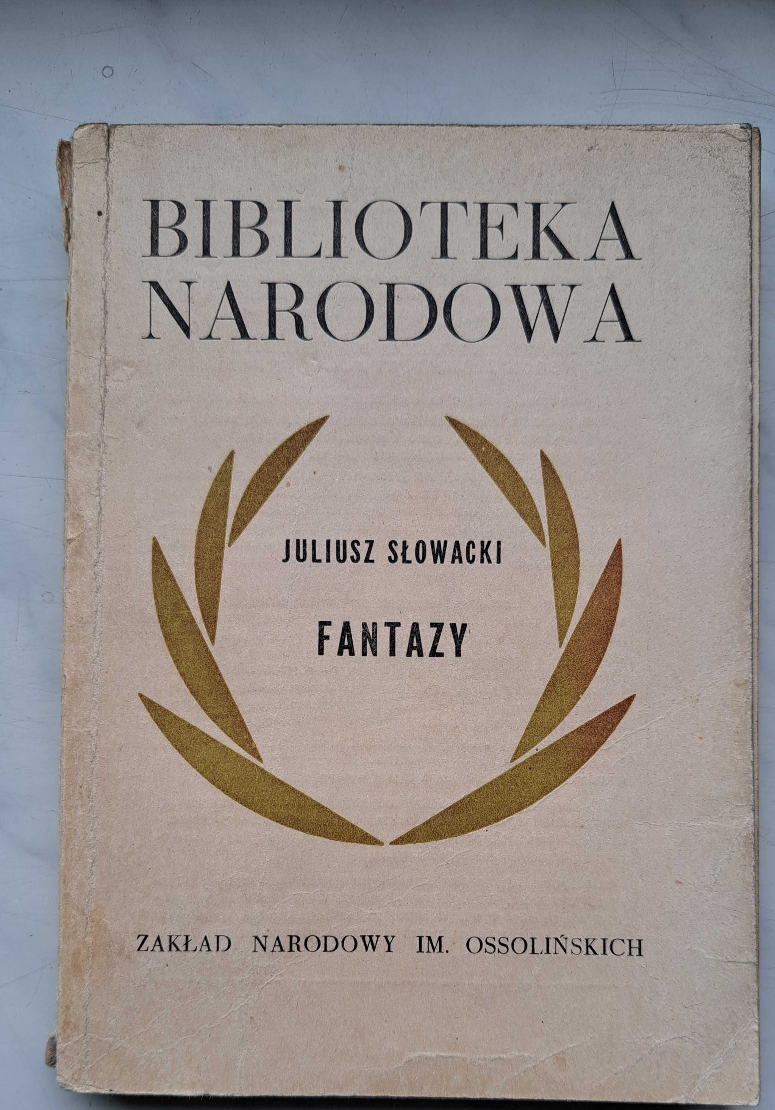 Juliusz Słowacki - Fantazy - Biblioteka Narodowa - książka