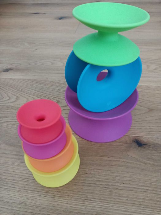 Fat Brain Toy - Wieża szpulek