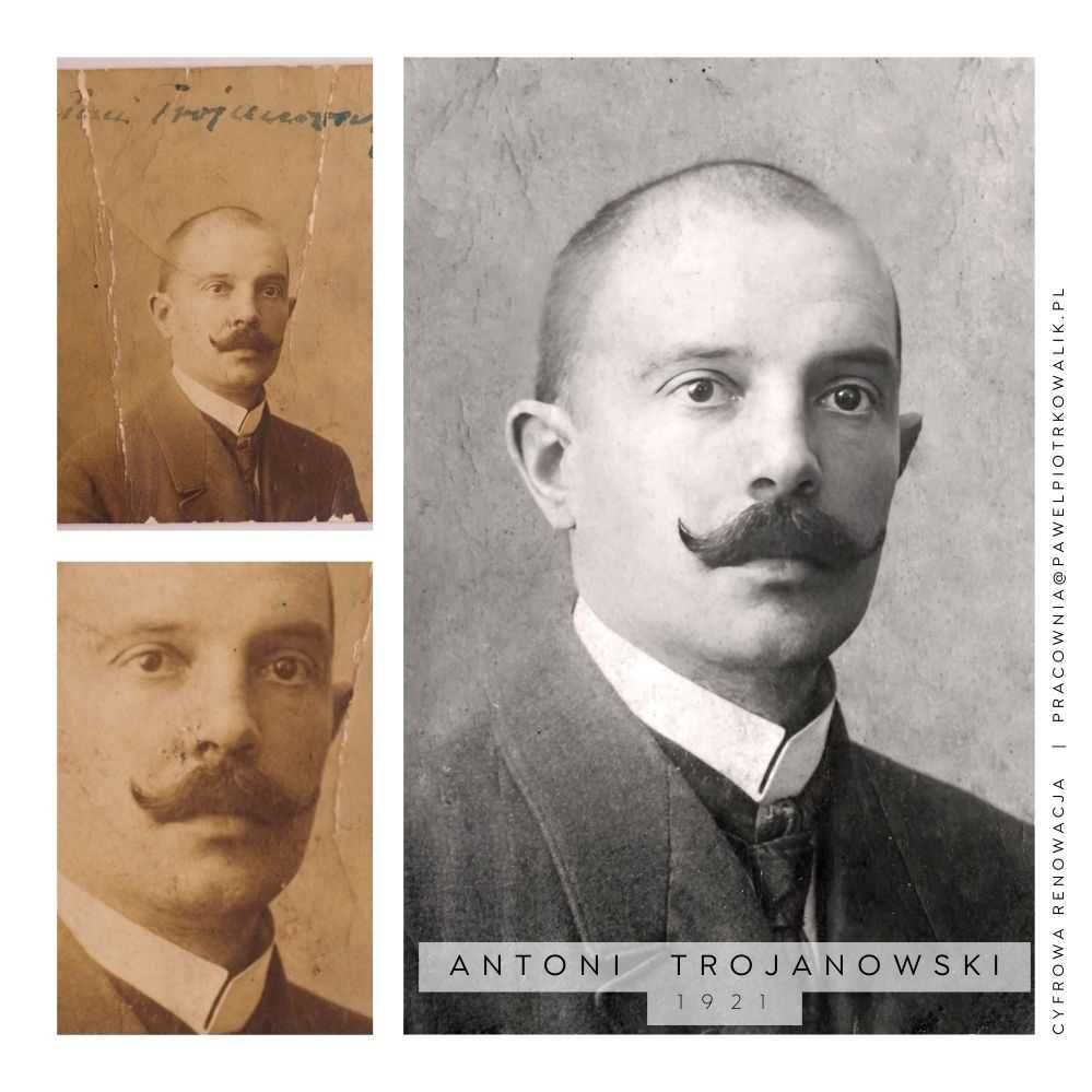 Cyfrowa renowacja starych zdjęc, fotografii, reprodukcja - też ZDALNIE