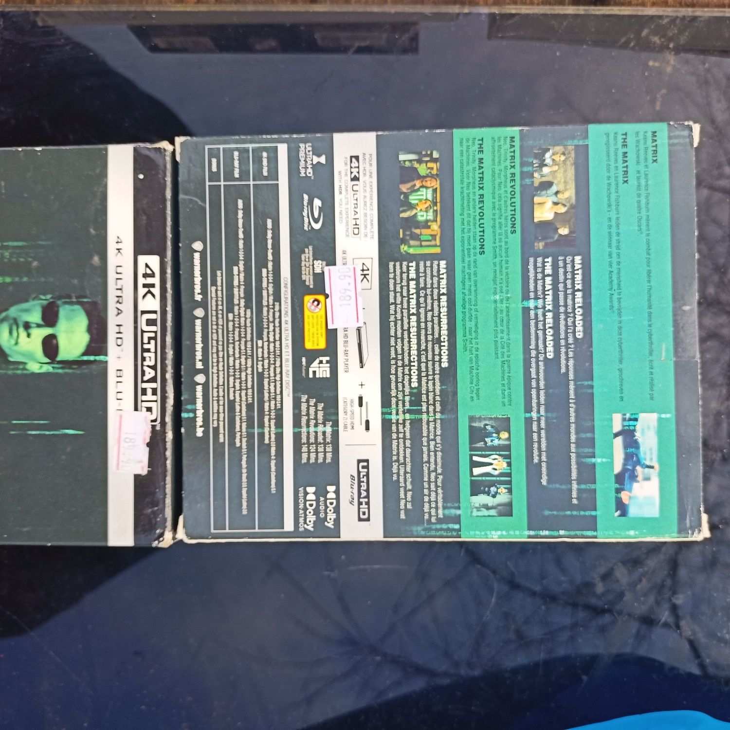 Saga Matrix. Blue Ray. 4 częściowy.