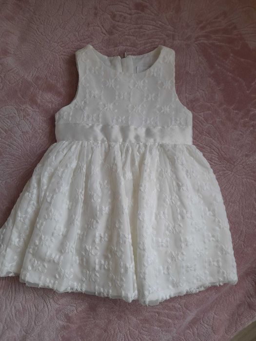 Komplet dla dziewczynki sukienka+bolerko+opaska, cool club rozmiar 68,