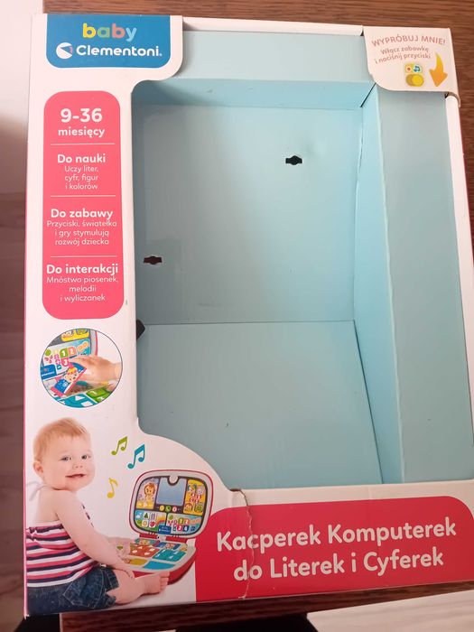 Komputerek clementoni dla dzieci 1-2 lata
