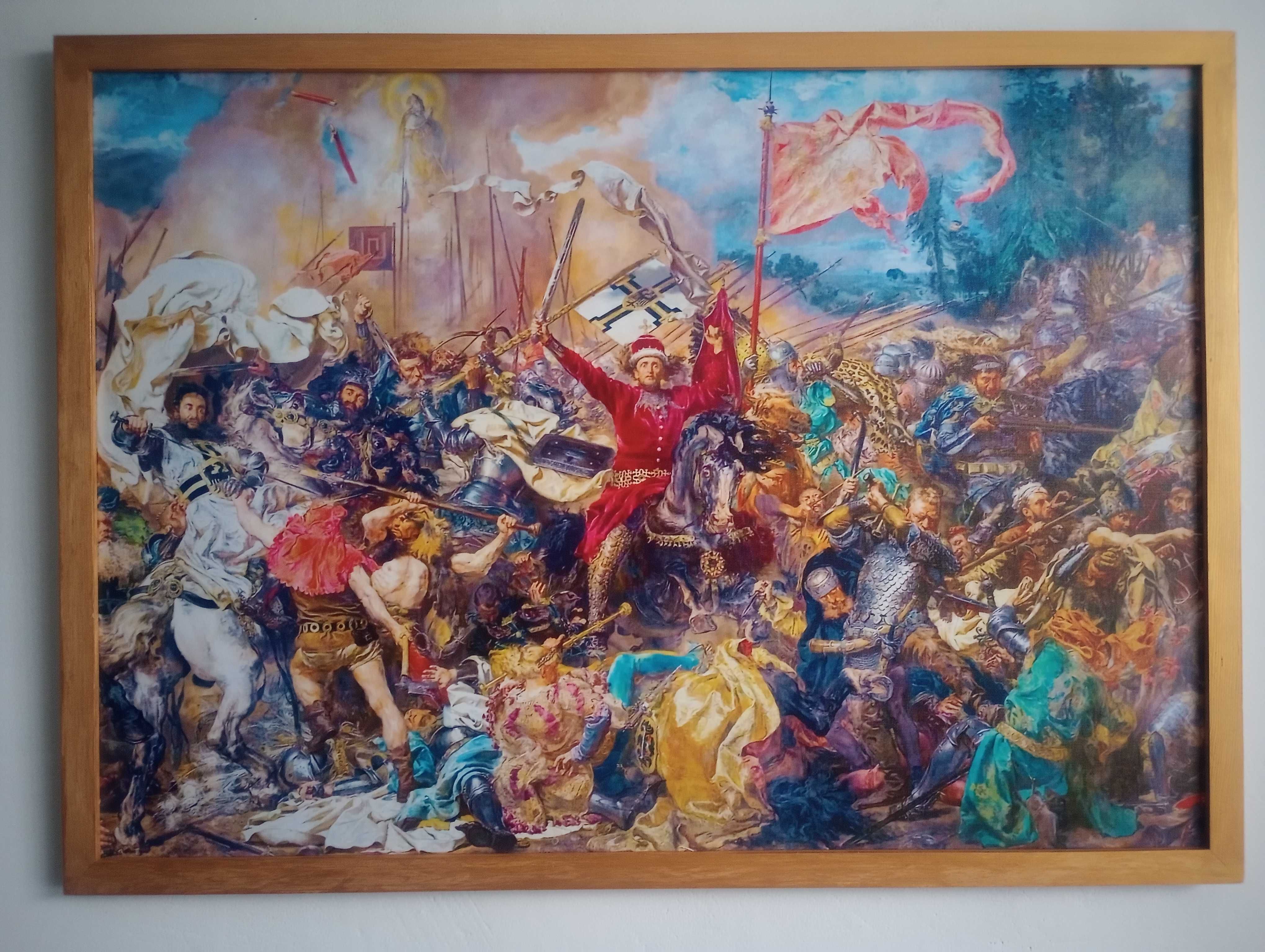 Obraz na płótnie -Bitwa pod Grunwaldem, Jana Matejko, 50x70cm