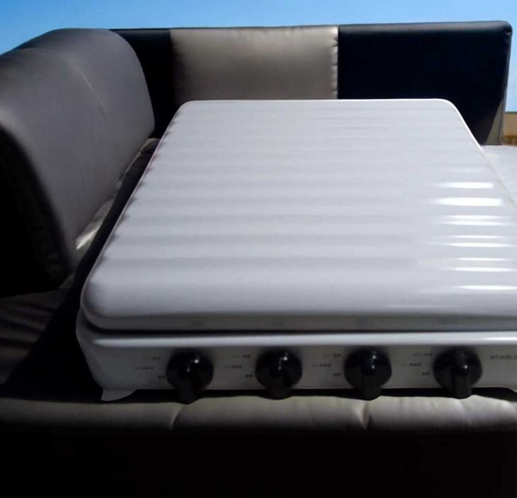 Настільна газова плита з подвійним контуром 4 конфорки Starlux