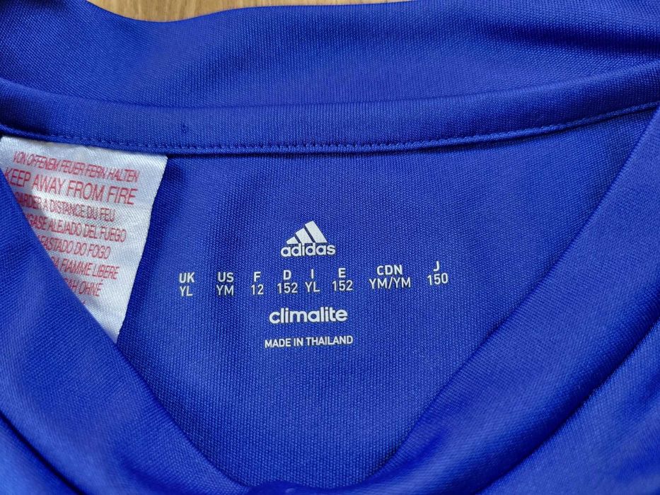 koszulka t-shirt sportowy adidas dla 12 latka