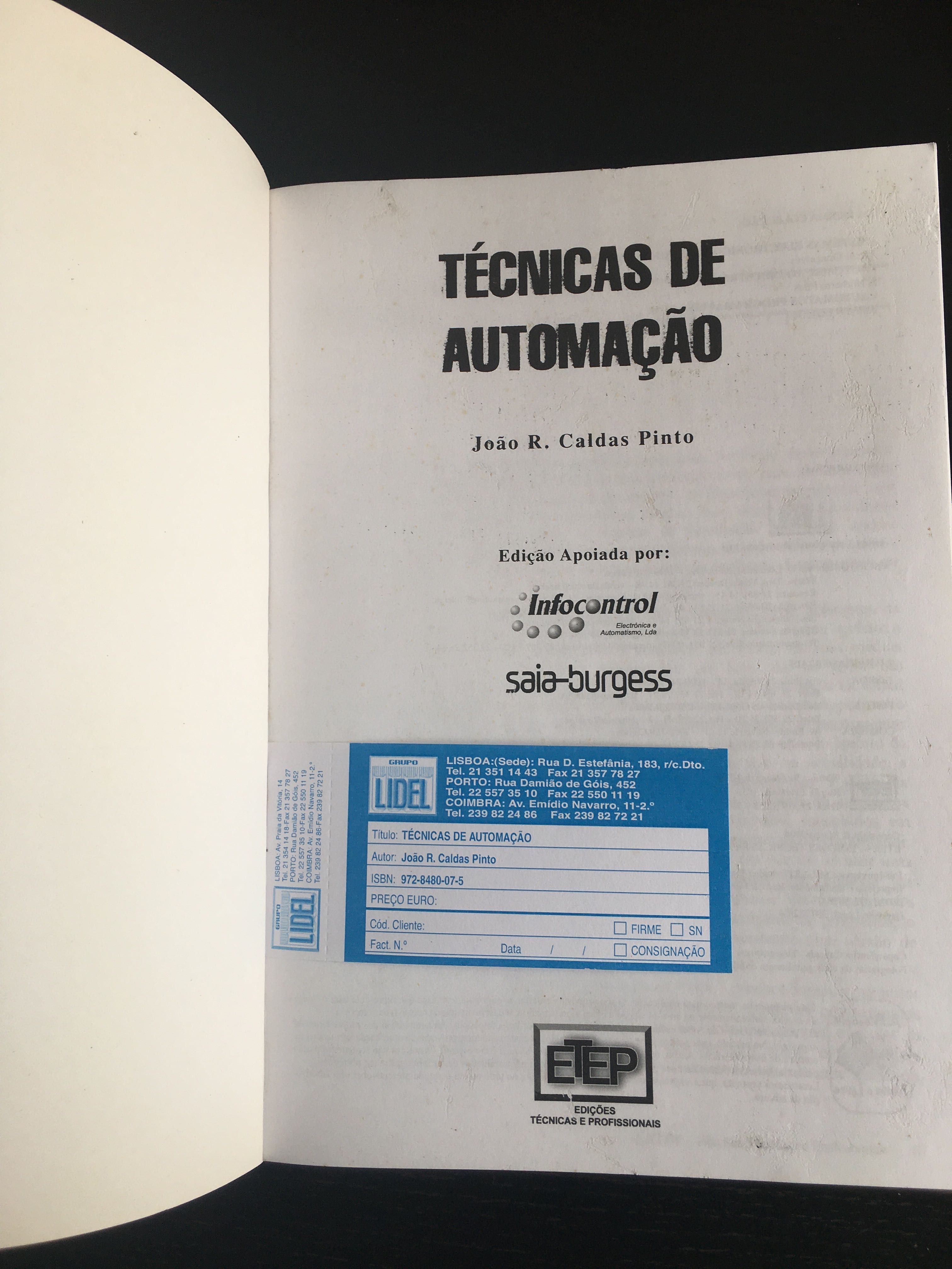 Técnicas de automação, J. R. Caldas Pinto