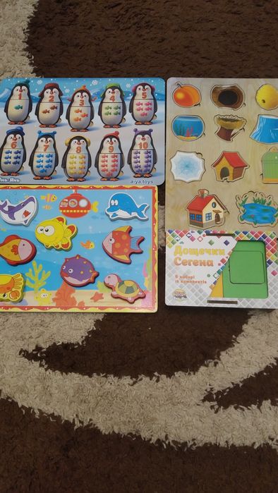 Продам деревянные игры