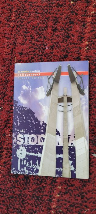 25 rocznica powstania Solidarności- znaczek pocztowy z L. Wałęsą