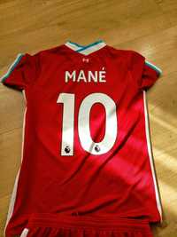 Koszulka piłkarska spodenki komplet Liverpool 2020/21 Mane Nike 170 XS