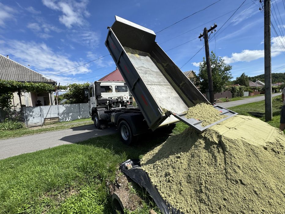 Вивіз сміття, Доставка, пісок, щебень, відсів, мучка, глина, ескаватор