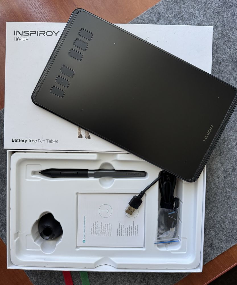 Продам графічний планшет Huion H640P