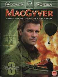 Dvd MacGyver - Série 3 - acção - 6 dvd's em edição digipack sleevecase