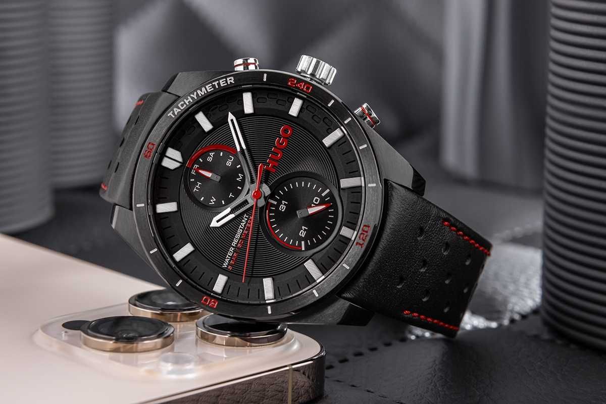 Zegarek Męski Hugo Fast + BOX