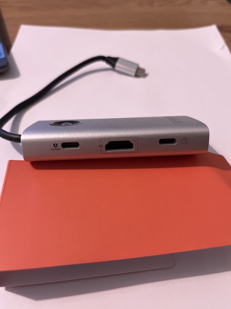 Orico stacja dokująca 6w1 koncentrator usb c hub