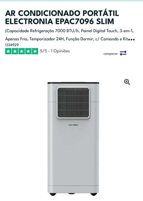 Ar condicionado portátil