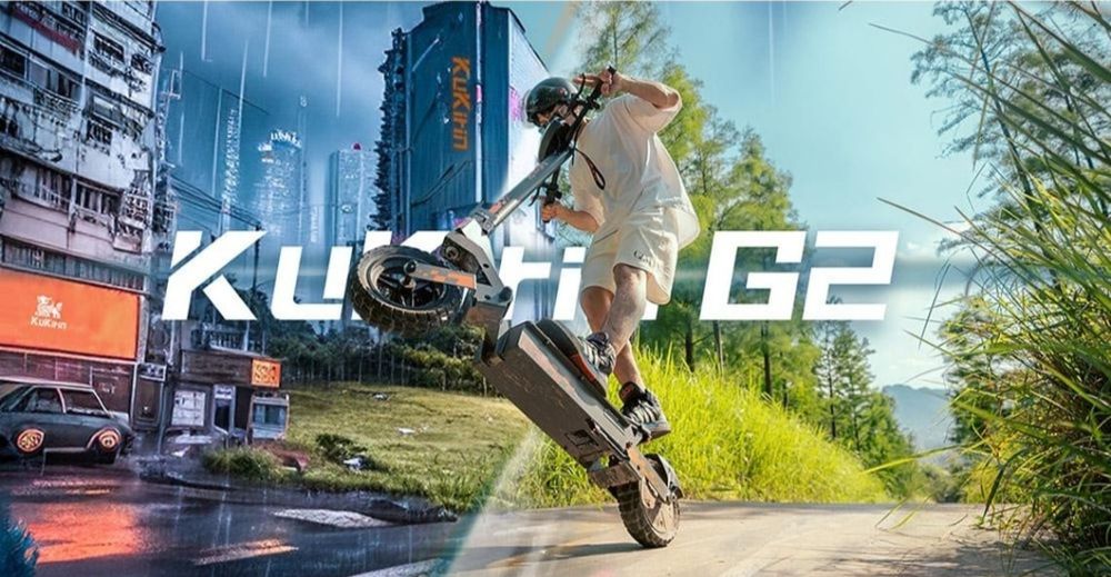 Trotinetes Eletricas KUKIRIN G2 Rebatível 800W 48V 15Ah 45Km/H Velocid