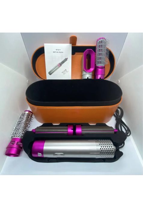 Стайлер Дайсон з кейсом  для волосся 5 в 1 + кейс чохол HAIR BRUSH