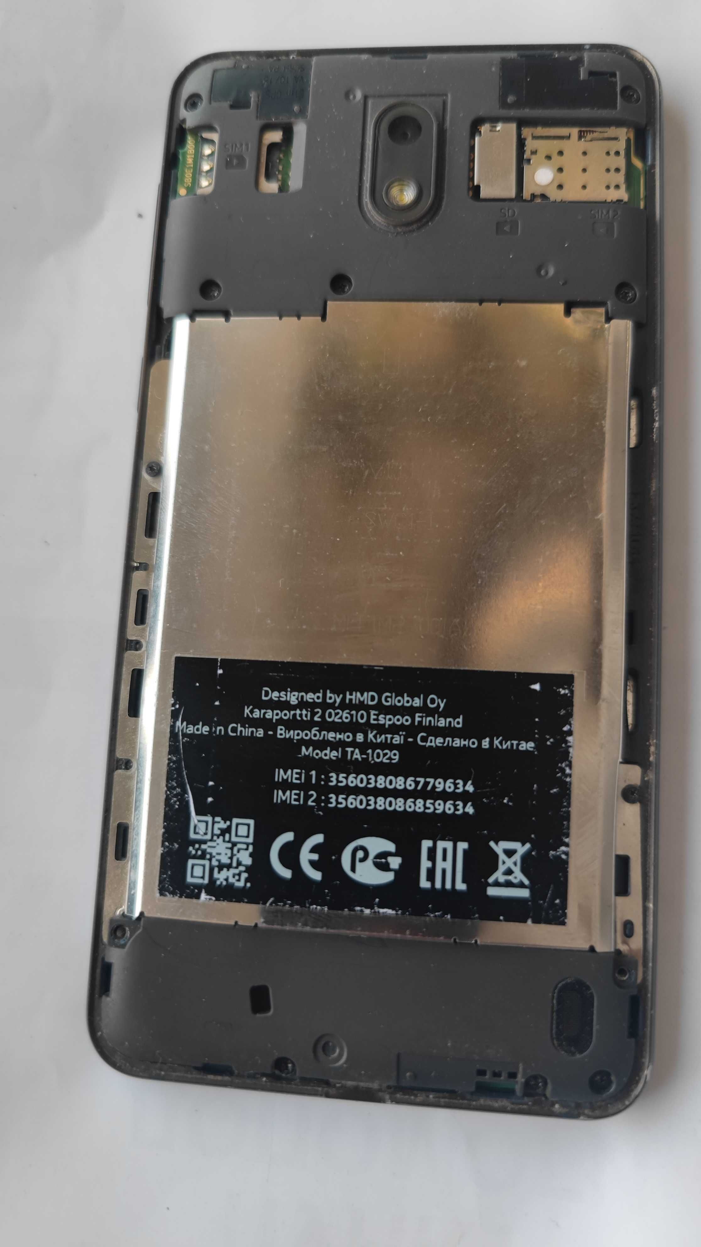 Nokia TA1029 дисплей.
