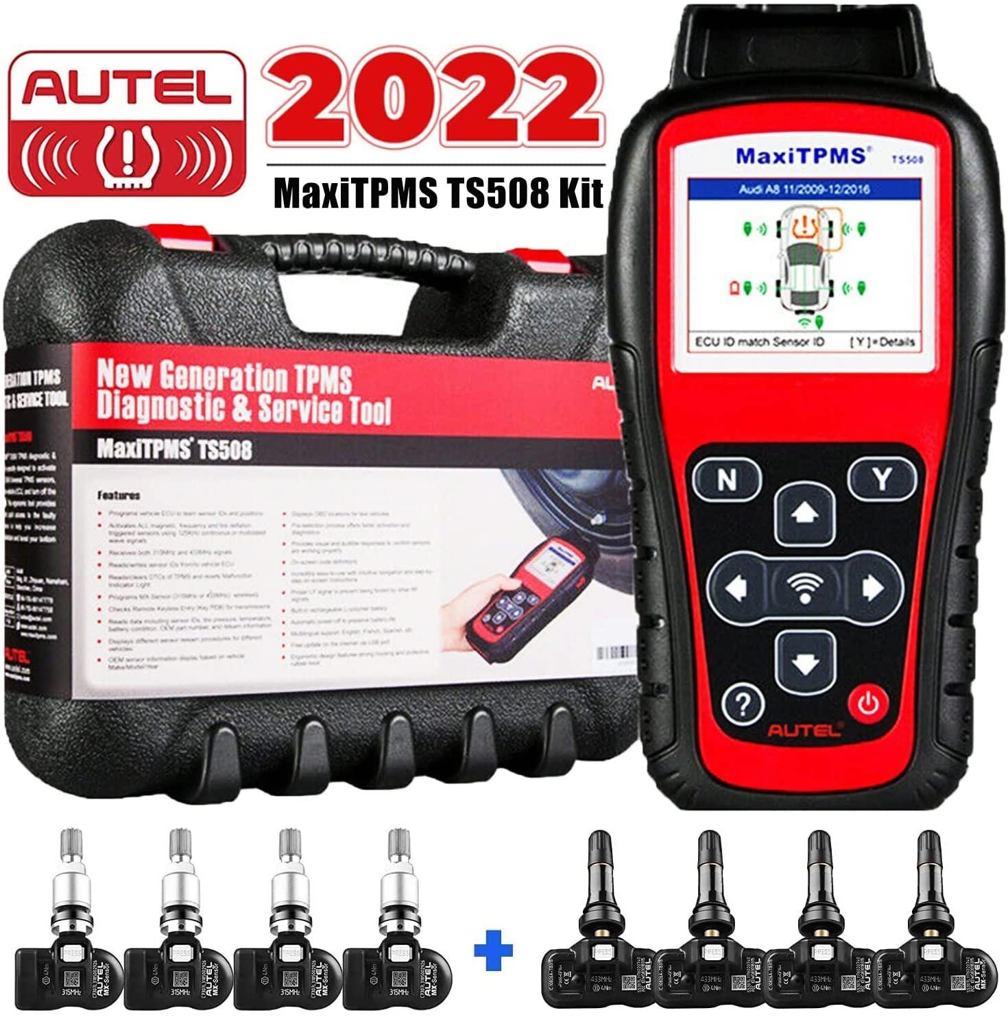 Autel Maxi TPMS TS508WF с WiFi модулем сканнер TMPS датчиков шин NEW