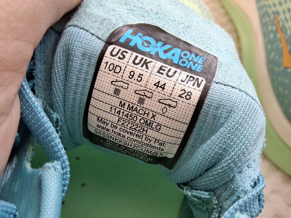 Hoka Mach X. Розмір 44. Устілка 28.0. Оригінал